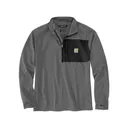 Carhartt Men's Force Relaxed Fit Quarter Zip Shirt Steel XL - Carhartt