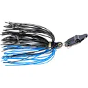 Strike King Rattling Thunder Cricket Bladed Jig Black & Blue 3/8 oz - Strike King
