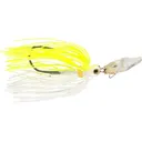 Strike King Rattling Thunder Cricket Bladed Jig Chartreuse White 3/8 oz - Strike King