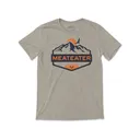 MeatEater Men's Soar Above Short Sleeve Crew Neck T Shirt Oatmeal Heather XL - Meateater