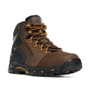 Danner Men's Vicious 4.5" Waterproof Non-Metallic Toe Work Boots Leather Brown/Orange 8.5 D - Danner