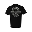 Hornady Men's Double Rocker Short Sleeve Crew Neck T Shirt Black XL - Hornady