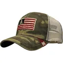 Hornady Men's Gadsden Flag H Trucker Hat Camo One Size Fits Most - Hornady
