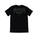 MeatEater Men's BZN Seal 2.0 Short Sleeve Crew Neck T Shirt Black Large - Meateater