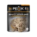 Peak Refuel Biscuits & Sausage Gravy Freeze Dried Food 10PK - Peak Refuel