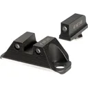Night Fision Optics Ready Night Sight Set for Glock 19, 45, 47, 48 Black Front Ring - Night Fision