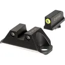 Night Fision Optics Ready Night Sight Set for Glock 19, 45, 47, 48 Yellow Front - Night Fision