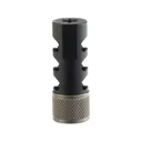 Snowy Mountain Rifle Company Snowflake 3 Port Muzzle Brake 30 Caliber Black - Snowy Mountain Rifles
