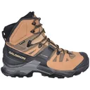 Salomon Quest 4 GTX Hiking Boots Synthetic Kelp/Black/Castlerock Men's 8 D - Salomon