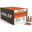 Nosler Ballistic Tip Varmint 20 Caliber (204 Diameter) Bullets 32 Grain Polymer Tip Box of 250 - Nosler