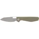 Gerber Slimsada Pocket Knife 3.47" Leaf D2 Stainless Blade Micarta Handle Sage - Gerber