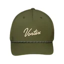 Vortex Optics Men's Script Logo Rope Hat Dark Loden One Size Fits Most - Vortex Optics