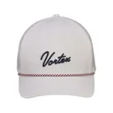 Vortex Optics Men's Script Logo Rope Hat White One Size Fits Most - Vortex Optics