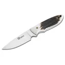 Boker Knives Pine Creek Stag Fixed Blade Knife 3.625" Drop Point T6MoV Stainless Steel Blade Stag Handle - Boker