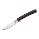 Boker Knives Urban Trapper Gentleman Pocket Knife 3.7" Drop Point VG-10 Satin Blade Cocobolo Handle Wood - Boker
