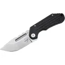 Boker Knives Dvalin Pocket Knife 2.76" Drop Point D2 Satin Blade G-10 Handle Black - Boker