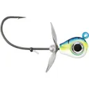 VMC Snitch 3/16oz Swimbait Jighead Blue Fire UV - Vmc