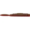Rapala Crush City Salted NedRoll 3.25" Worm Ox Blood Red Flake - Rapala