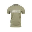 Kifaru Men's Logo Short Sleeve Crew Neck T Shirt Olive Large - Kifaru