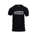 Kifaru Men's Logo Short Sleeve Crew Neck T Shirt Black 2XL - Kifaru