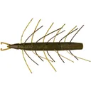 Big Bite Baits Fuzzy Scentsation Stick 4" Soft Stickbait Green Pumpkin Orange - Big Bite Baits