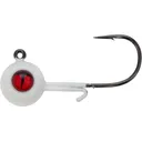 Northland Tungsten Panfish 1/8oz Round Ball Jighead #4 Super-Glo White - Northland