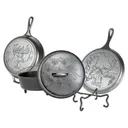 Lodge Cast Iron Wildlife Series 5 Piece Cooking Set - Lodge Cast Iron