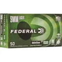 Federal Premium BallistiClean RHT 9mm Luger Ammo 98 Grain Flat Nose Box of 50 - Federal Ammo