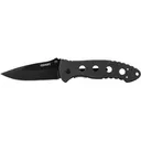 Coast DX340 Double Lock Pocket Knife 3.62" Drop Point 7Cr17MoV Black Blade Nylon Handle Black - Coast