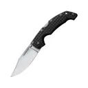 Cold Steel Large Voyager Pocket Knife 4" Clip Point AUS 10 Stainless Steel Blade Griv-Ex Handle Black - Cold Steel