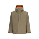 Simms Men's Challenger Insulated Rain Jacket Dark Stone Large - Simms