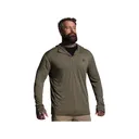 Born Primitive Men's Ridgeline 165 Quarter Zip Hoodie OD Green 2XL - Born Primitive