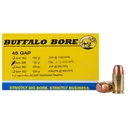 Buffalo Bore 45 GAP Ammo 185 Grain Full Metal Jacket Box of 20 - Buffalo Bore