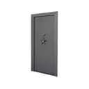 SnapSafe Premium Vault Door In-Swing 36"x80" Dark Gray with Free SnapSafe Large Under Bed Safe - SnapSafe