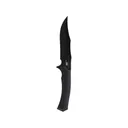 SOG Seal Commander Fixed Blade Knife 4.5" Clip Point CPM S35VN Black PVD Blade Micarta Handle Brown - SOG Knives