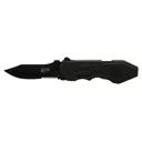 Smith & Wesson M&P Assisted Opening Folding Pocket Knife 3.6" Serrated Drop Point 4034 Stainless Steel Blade Aluminum Handle Black - Smith & Wesson