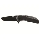 Smith & Wesson Shield Assisted Opening Pocket Knife 2.88" Tanto Point 8Cr13MoV Black Blade Polymer Handle Black - Smith & Wesson