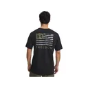 Under Armour Men's Freedom Banner Short Sleeve T Shirt Black/Marine OD Green 2XL - Under Armour