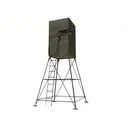 Texas Hunter Trophy Box Blind Single with 8' Tower - Texas Hunter