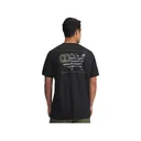 Under Armour Men's Freedom Flag USA Short Sleeve T Shirt Black/Titan Gray 2XL - Under Armour