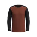 Smartwool Men's Classic All Season Long Sleeve Base Layer Shirt Sable Brown Mountain 2XL - Smartwool