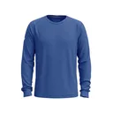 Smartwool Men's Active Ultralite Long Sleeve Crew Neck Shirt Nightfall Blue Large - Smartwool