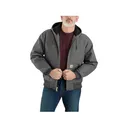 Carhartt Men's J140 Loose Fit Firm Duck Insulated Active Jacket Gravel Large - Carhartt