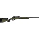 Savage Arms 110 Core Predator Bolt Action Rifle 22 Creedmoor Left Hand 22" Fluted Black Cerakote Threaded Barrel Black Cerakote Frame Olive Drab Adjustable Stock - Savage Arms