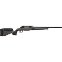 Savage Arms 110 Core Hunter Bolt Action Rifle 25 Creedmoor Left Hand 20" Fluted Black Cerakote Threaded Barrel Black Cerakote Frame Dark Gray Adjustable Stock - Savage Arms