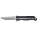 CRKT M16-03BALI Butterfly Knife 3.38" Drop Point CPM MagnaCut Stonewashed Blade Aluminum Handle Black - Crkt