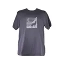5.11 Men's Howl Short Sleeve Crew Neck T Shirt Flint Medium - 5.11