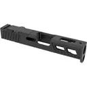 Swenson Elite 2.0 Slide with RMR Cut for Glock 26 Gen 3 9mm Luger Stainless Steel Black - Swenson