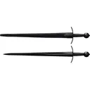 Cold Steel MAA Arming Sword 28" 1090 Carbon Steel Blade Steel Handle Black - Cold Steel