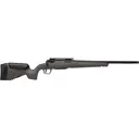 Savage Arms 110 Trailblazer Bolt Action Rifle 25 Creedmoor Left Hand 20" Fluted Tungsten Cerakote Threaded Barrel Tungsten Cerakote Frame Dark Gray Adjustable Stock - Savage Arms